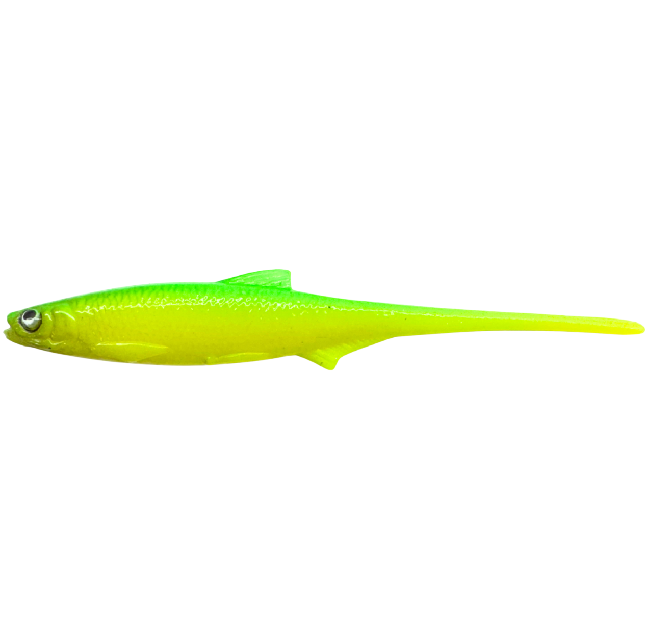 Evä Baits Bleak Spike Tail Jigi 15cm | Chartreuse Green