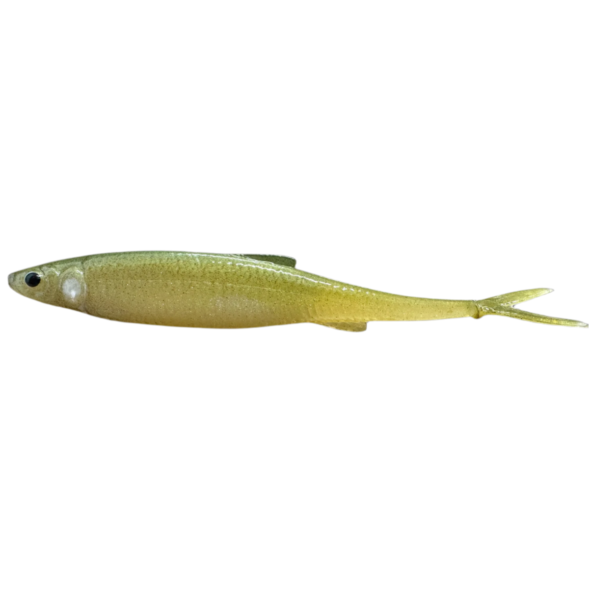 Evä Baits DS 13 V-Tail Jigi 13cm | White Olive UV 1kpl