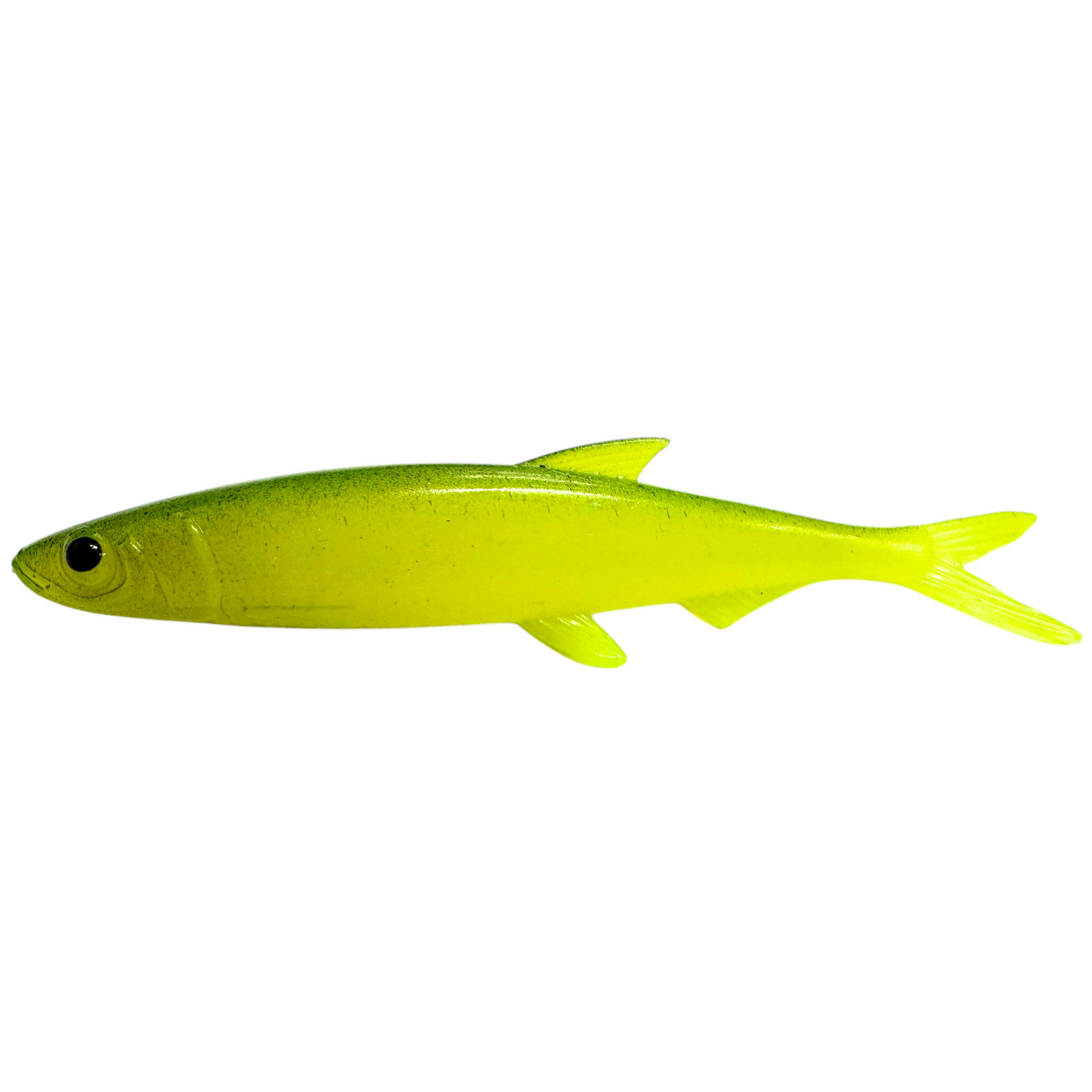 Evä Baits Real Fish Tail Jigi 10cm | Chartreuse Green 1kpl