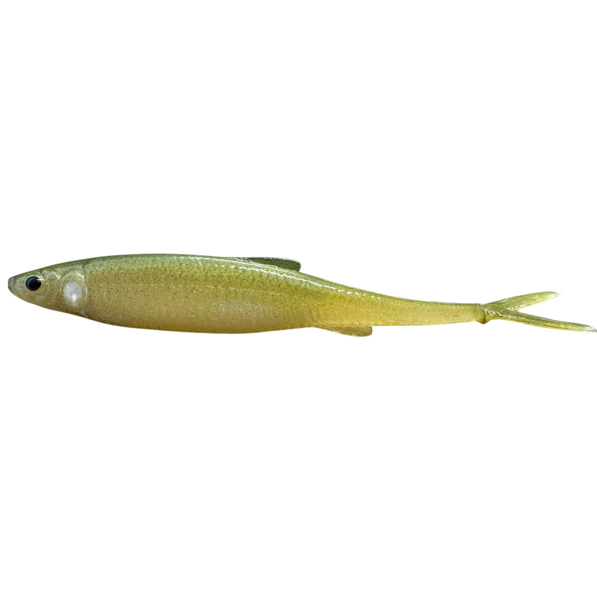 Evä Baits DS 13 V-Tail Jigi 13cm | White Olive UV 1kpl