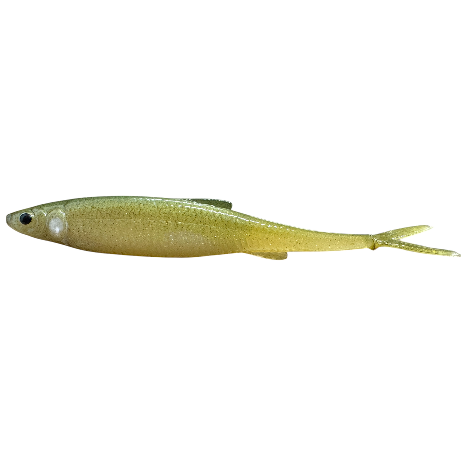 Evä Baits DS 13 V-Tail Jigi 13cm | White Olive UV 1kpl