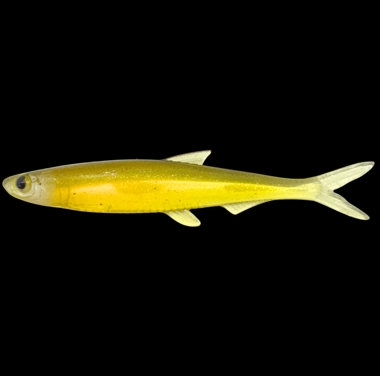 Evä Baits Real Fish Tail Jigi 8cm 1kpl | Ghostwhite Olive