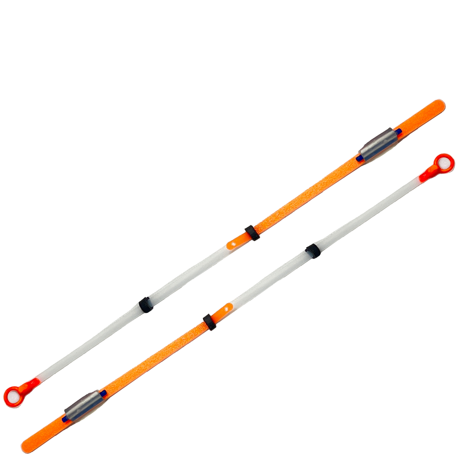 KPF Pilkkivavan filmikärki 0.6-1.8g 120mm 2kpl | Oranssi-Valko-Punainen