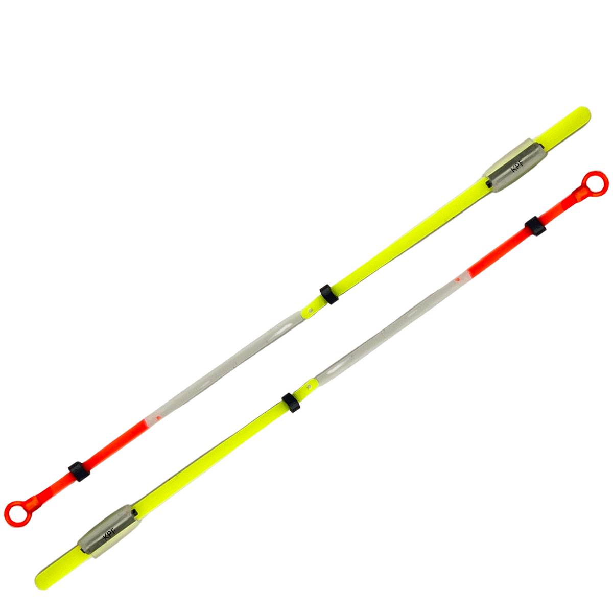 KPF Pilkkivavan filmikärki 0.2-0.8g 140mm 2kpl | Kelta-Valko-Oranssi