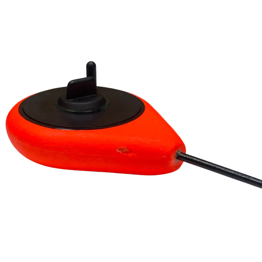 Finnex Sport "Morri" Pilkkivapa Hiilikuitukärki 260mm | Fluorioranssi