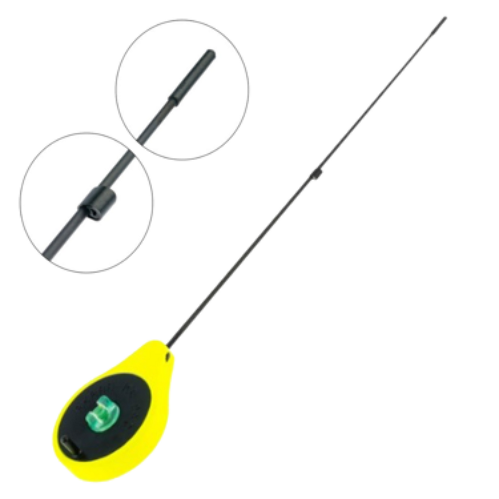 Finnex Sport "Morri" Pilkkivapa Hiilikuitukärki 260mm | Fluorikeltainen