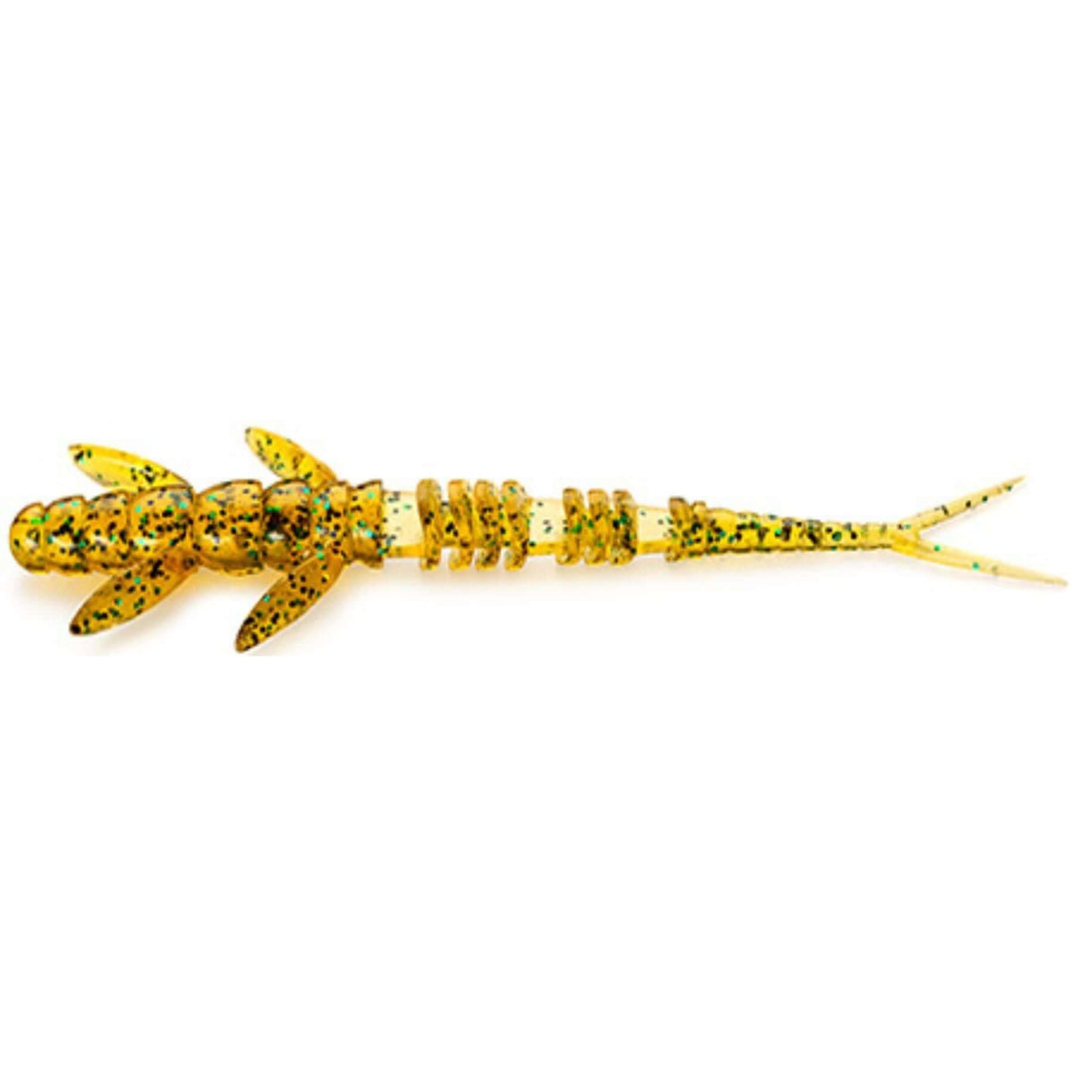 FishUp Flit Jigi 3" 8kpl | Caramel/Green & Black