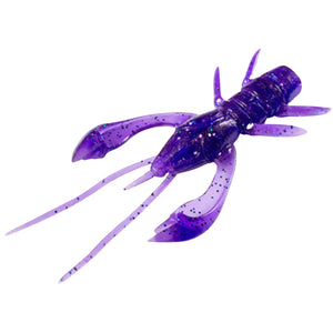 FishUp Real Craw Jigi 2" 7kpl | Dark Violet/Peacock & Silver