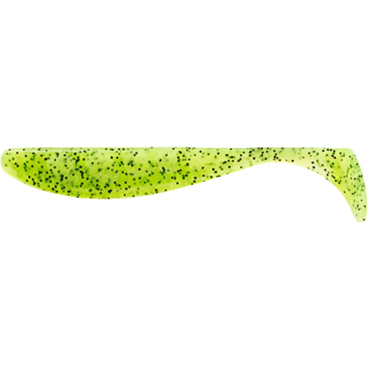 FishUp Wizzle Shad Jigi 3&quot; 8kpl | Chartreuse/Black