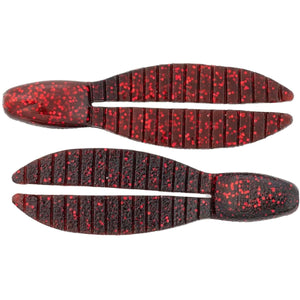 Keitech Flex Chunk Large Jigi 4" 5kpl | Black Cherry