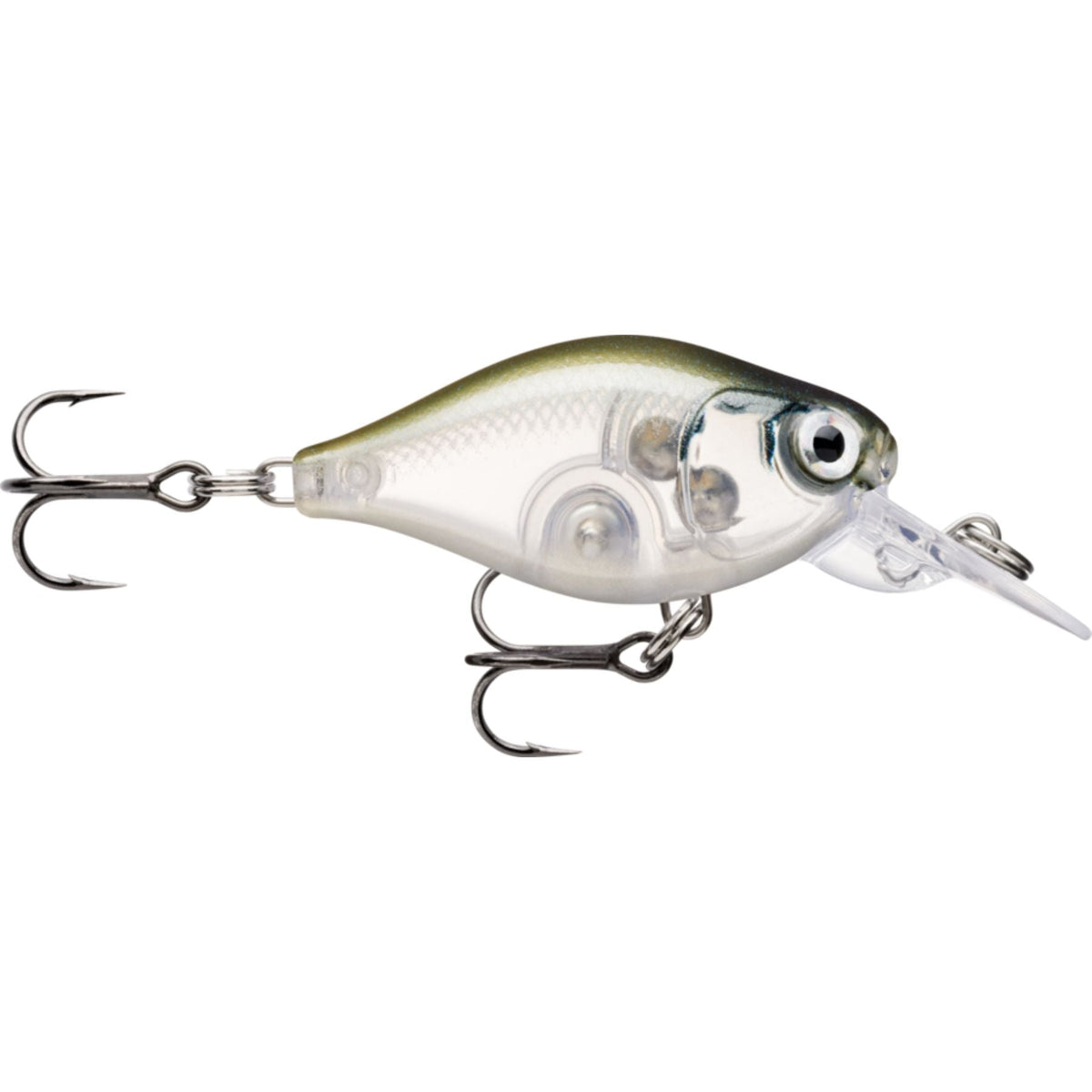 Rapala X-Light Crank Mid Runner Kelluva Vaappu 3,5cm 4g | Ghost Shiner (GHSH)
