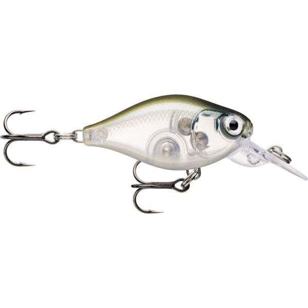 Rapala X-Light Crank Mid Runner Kelluva Vaappu 3,5cm 4g | Ghost Shiner (GHSH)