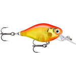 Rapala X-Light Crank Mid Runner Kelluva Vaappu 3,5cm 4g | Gold Fluorescent Red (GFR)