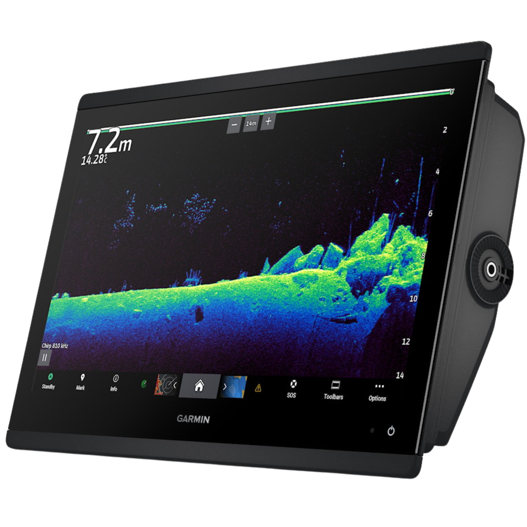 Garmin GPSMAP 1623xsv Kaikuluotain/Karttaplotteri