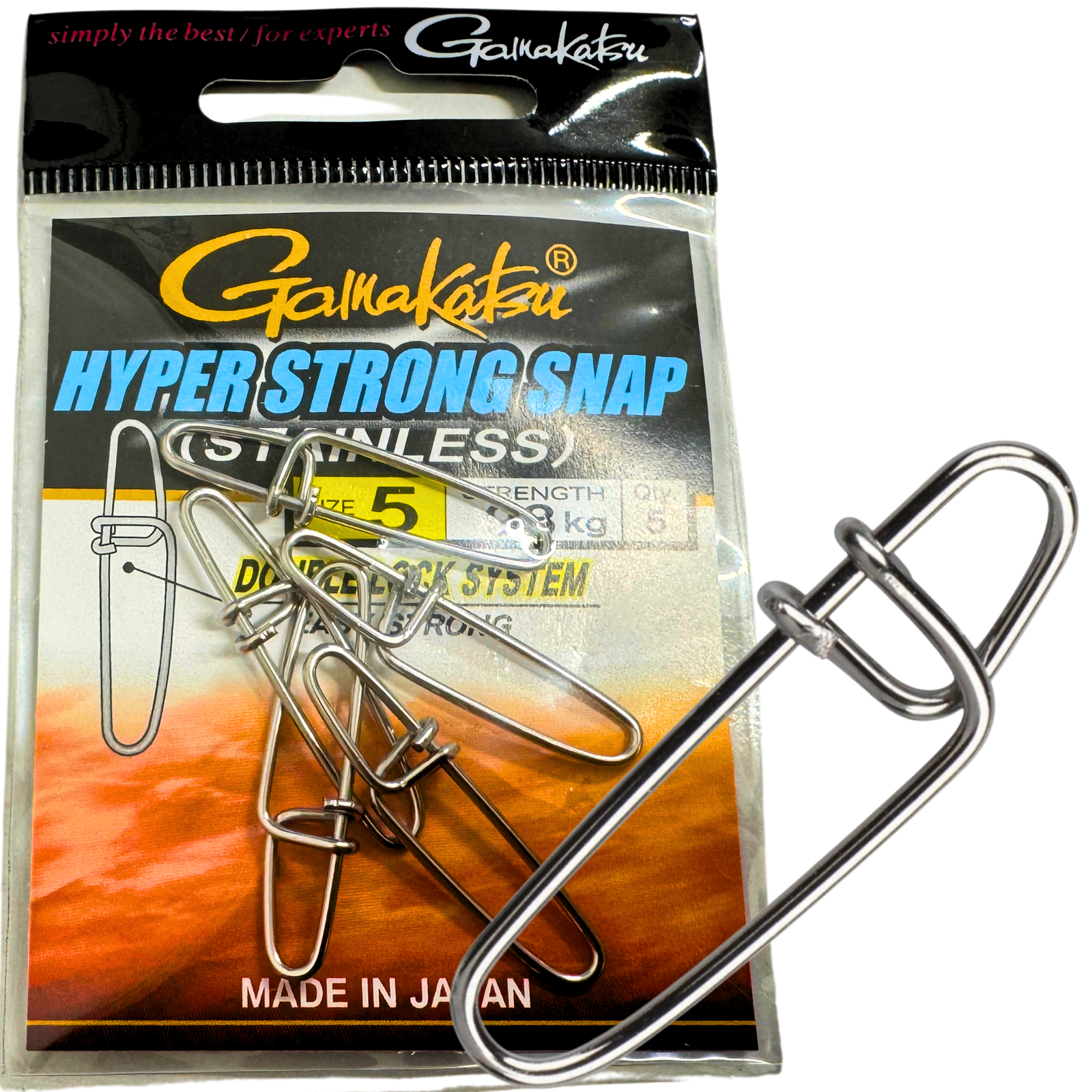 Gamakatsu Hyper Strong Snap Viehelukko