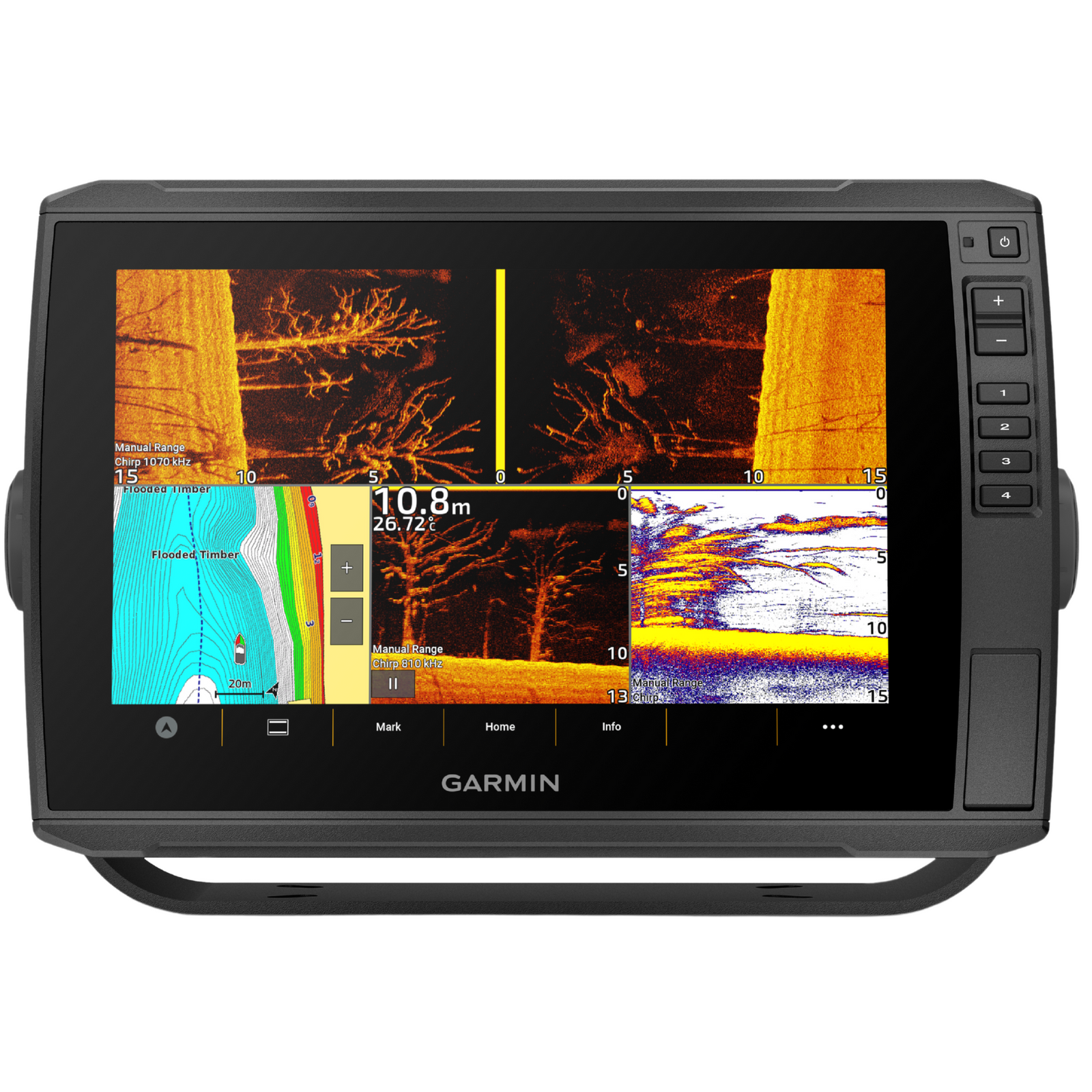 Garmin Echomap Ultra 2 102sv Kaikuluotain/Karttaplotteri + GT56UHD -viistoanturi