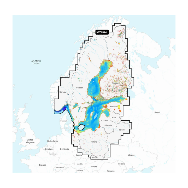 Garmin Navionics Vision+ Itämeri karttakortti