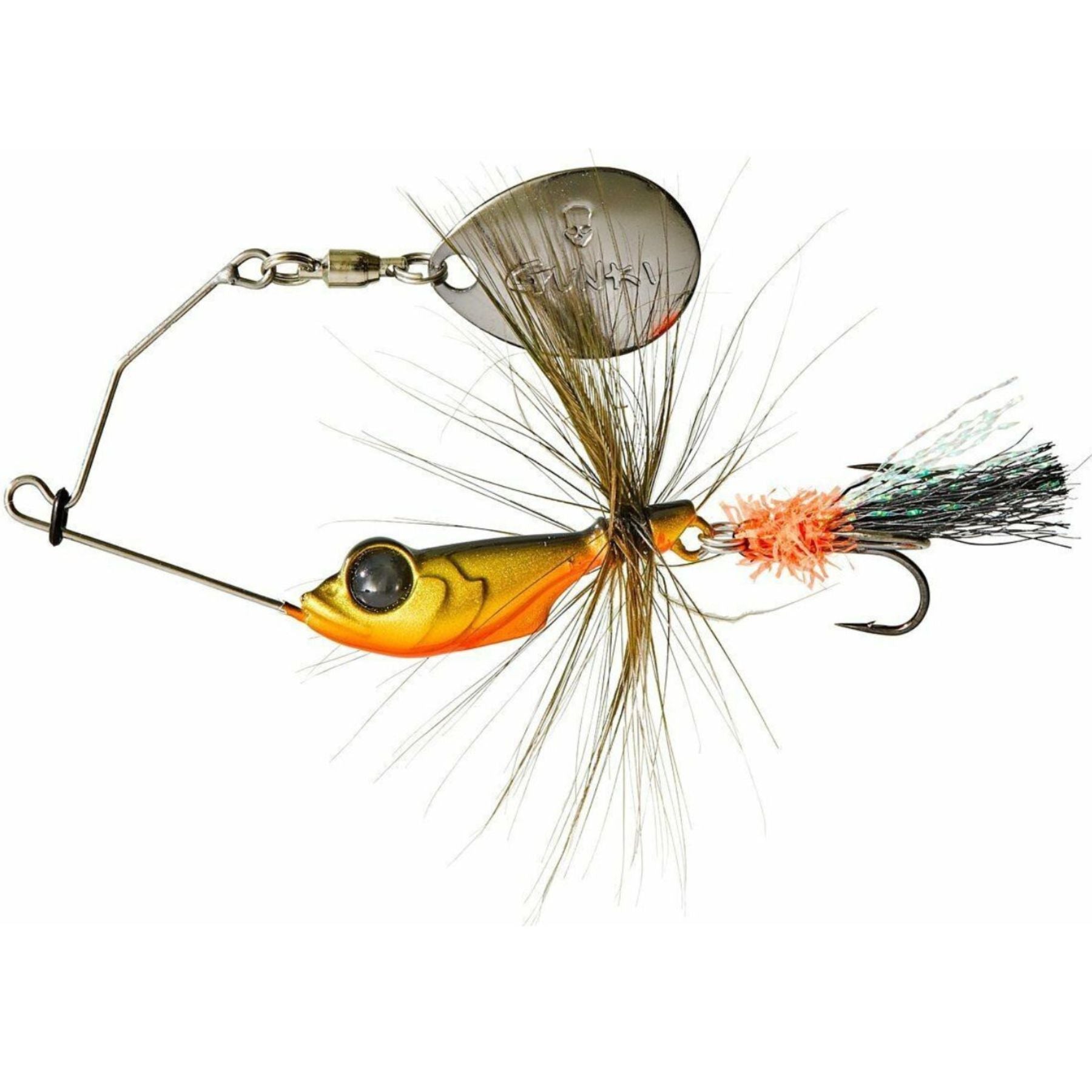 Gunki Alvin Fly Spinnerbait 5.6g | Acid Fly | KPFISHING.FI