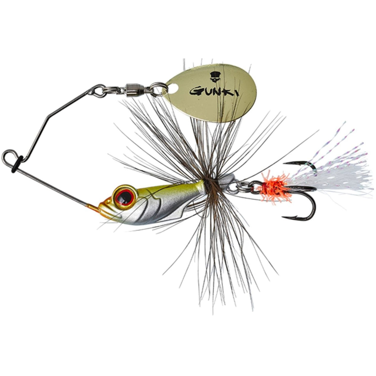 Gunki Alvin Fly Spinnerbait 5.6g | UV Fry