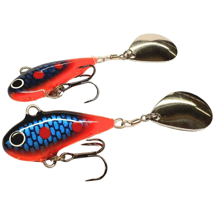 Halme Spintail 35mm 13g 049 Kruppi, kaksi viehettä sivulta