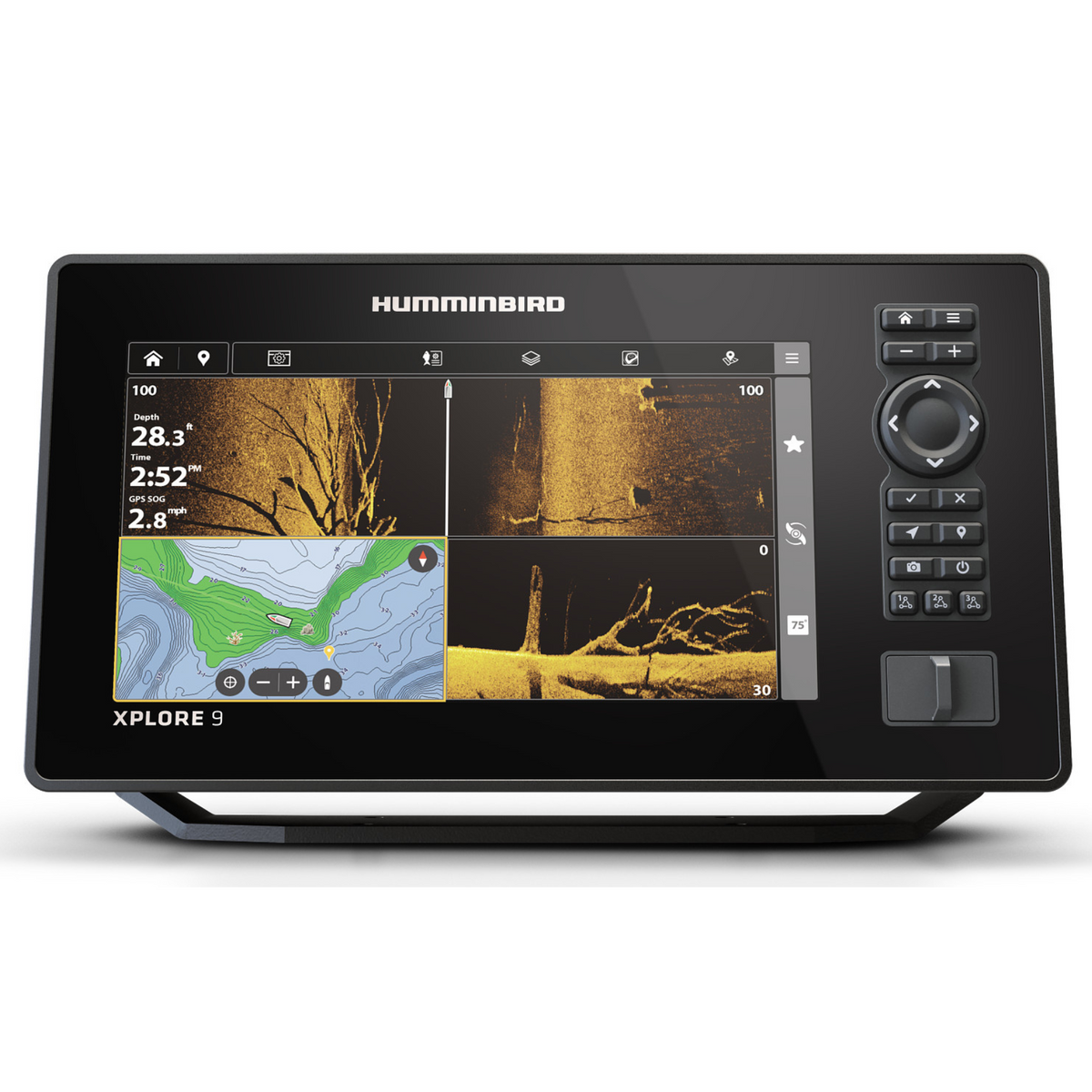 Humminbird XPLORE 9 CMSI+ Kaikuluotain ja Karttaploteri