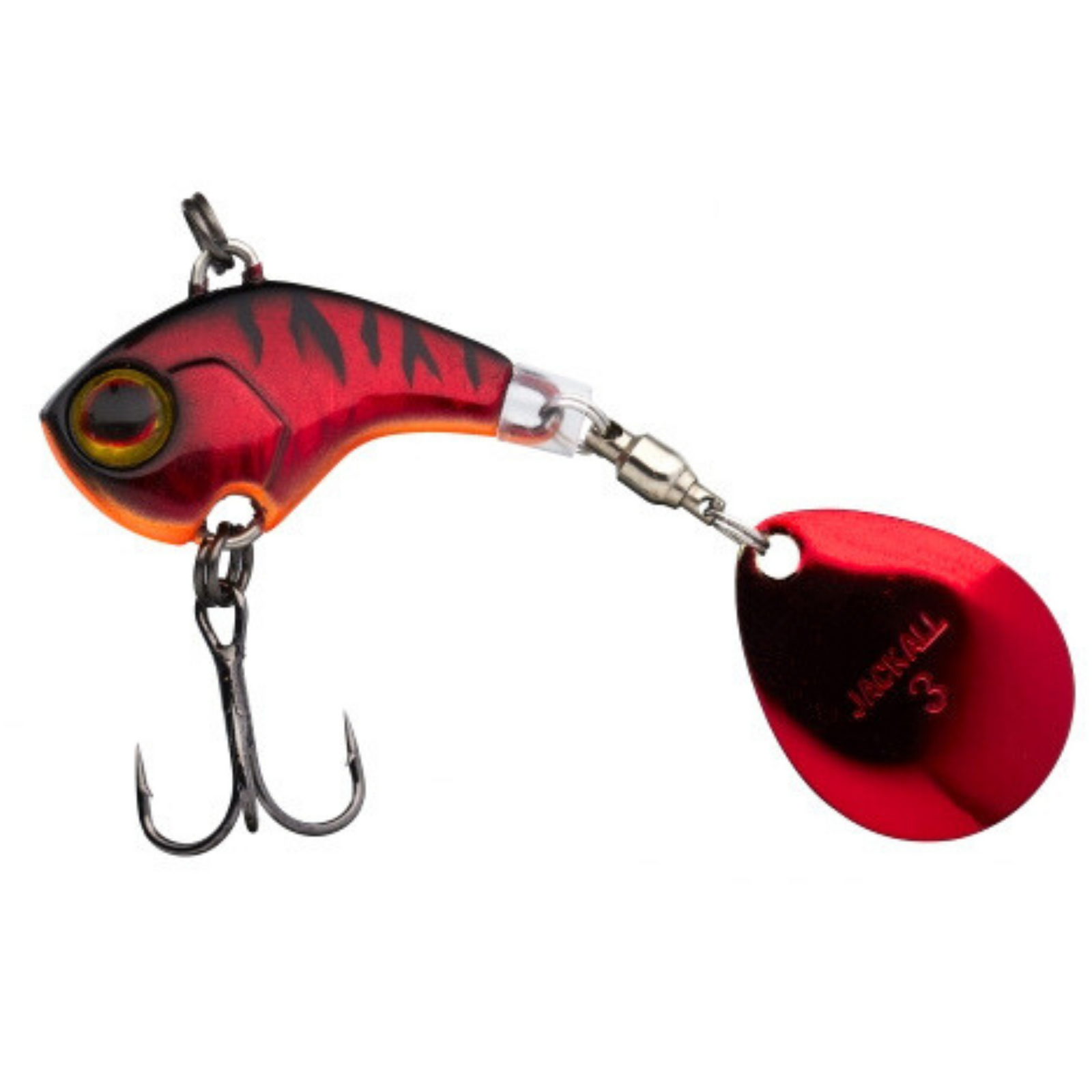 Illex Deracoup Spintail 10g 2.6cm | Aurora Red Tiger