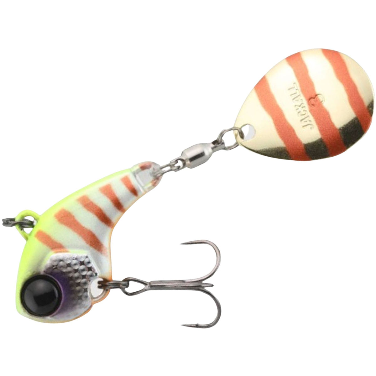Jackall Deracoup Spintail 7g | Chart Back Bluegill Stripe
