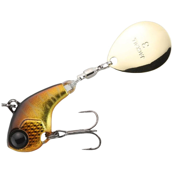 Jackall Deracoup Spintail 7g | Silver Powder Gold & Black