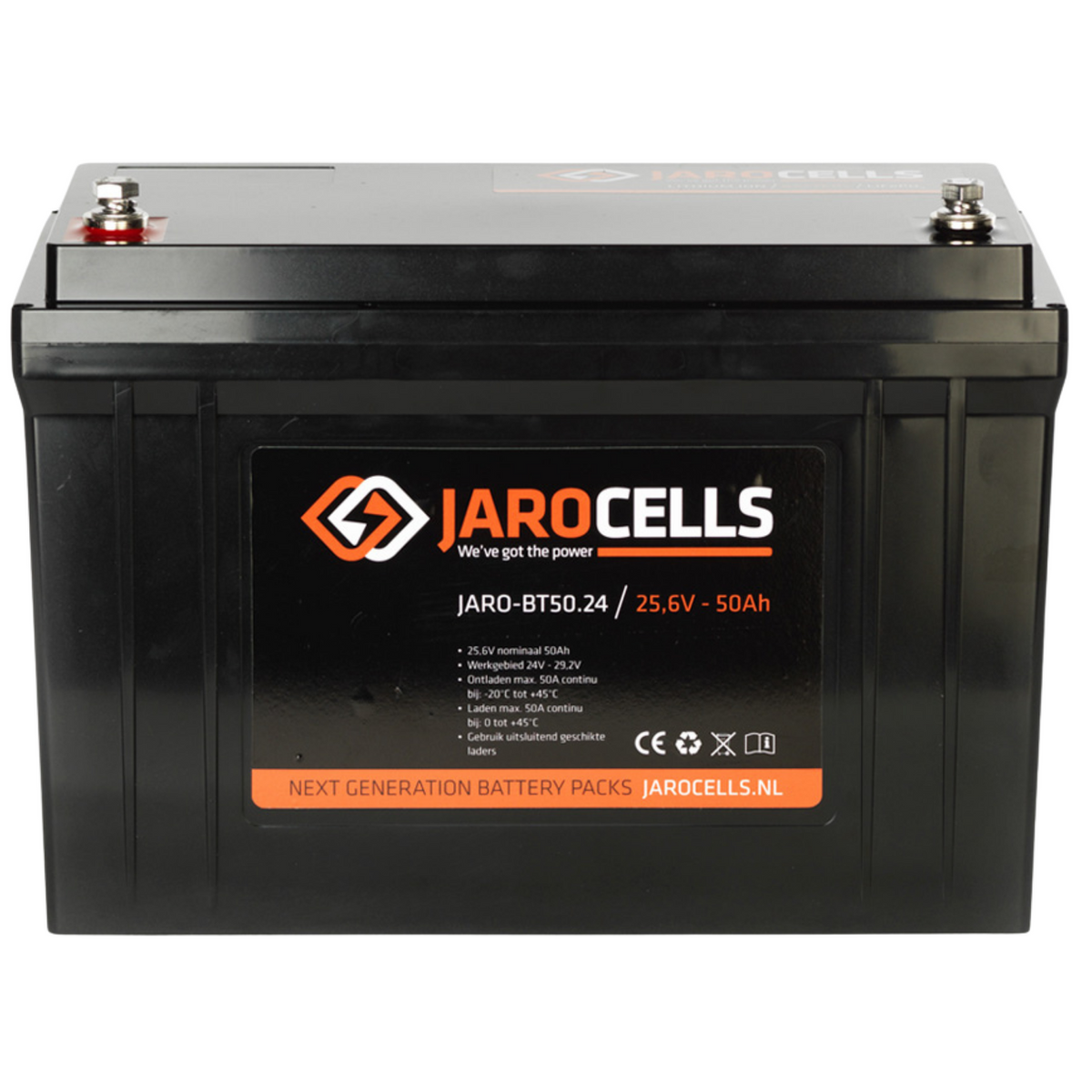 Jarocells Litiumakku 24V 60Ah BT Li-Ion LiFePO4