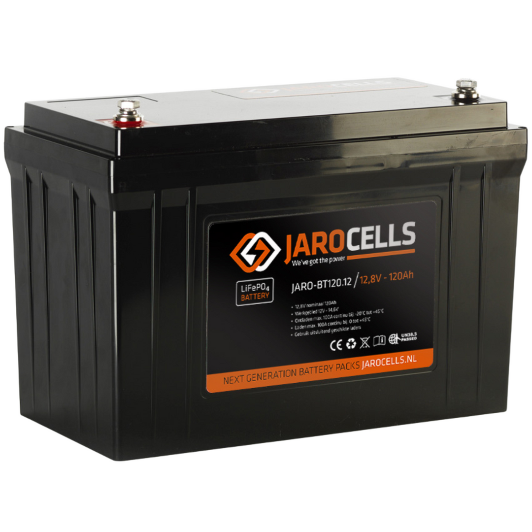 Jarocells Litiumakku 12V 90Ah BT LiFePO4