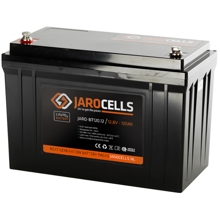 Jarocells Litiumakku 12V 90Ah BT LiFePO4