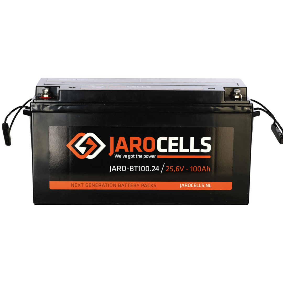 Jarocells Litiumakku 24V 100Ah BT LiFePO4