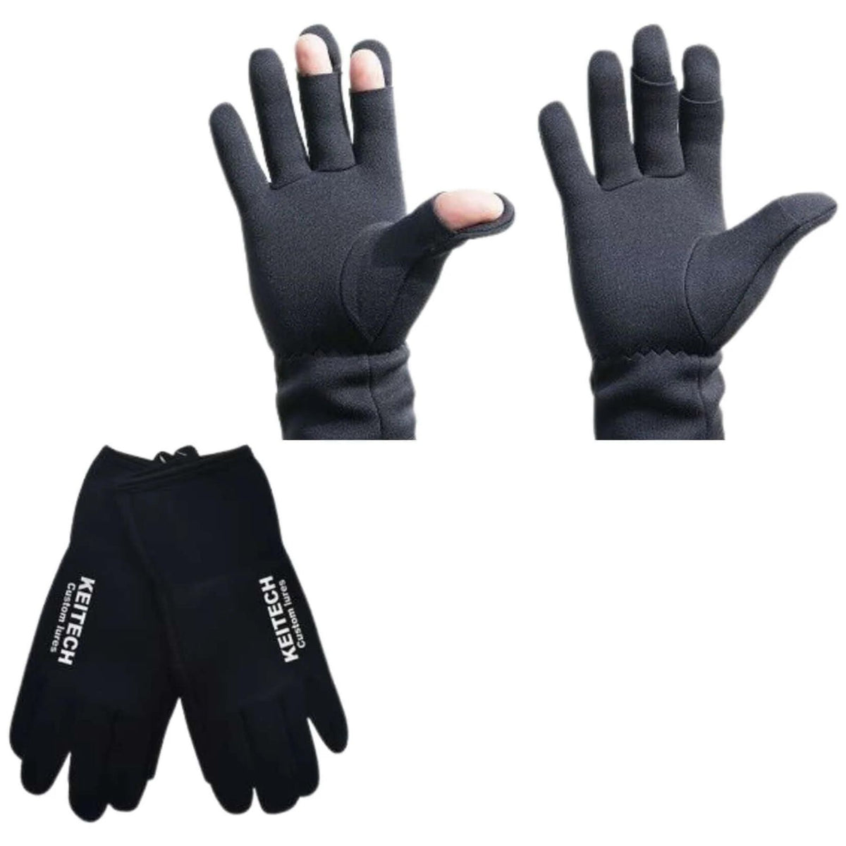 Keitech Neoprene Gloves Kynsikkäät