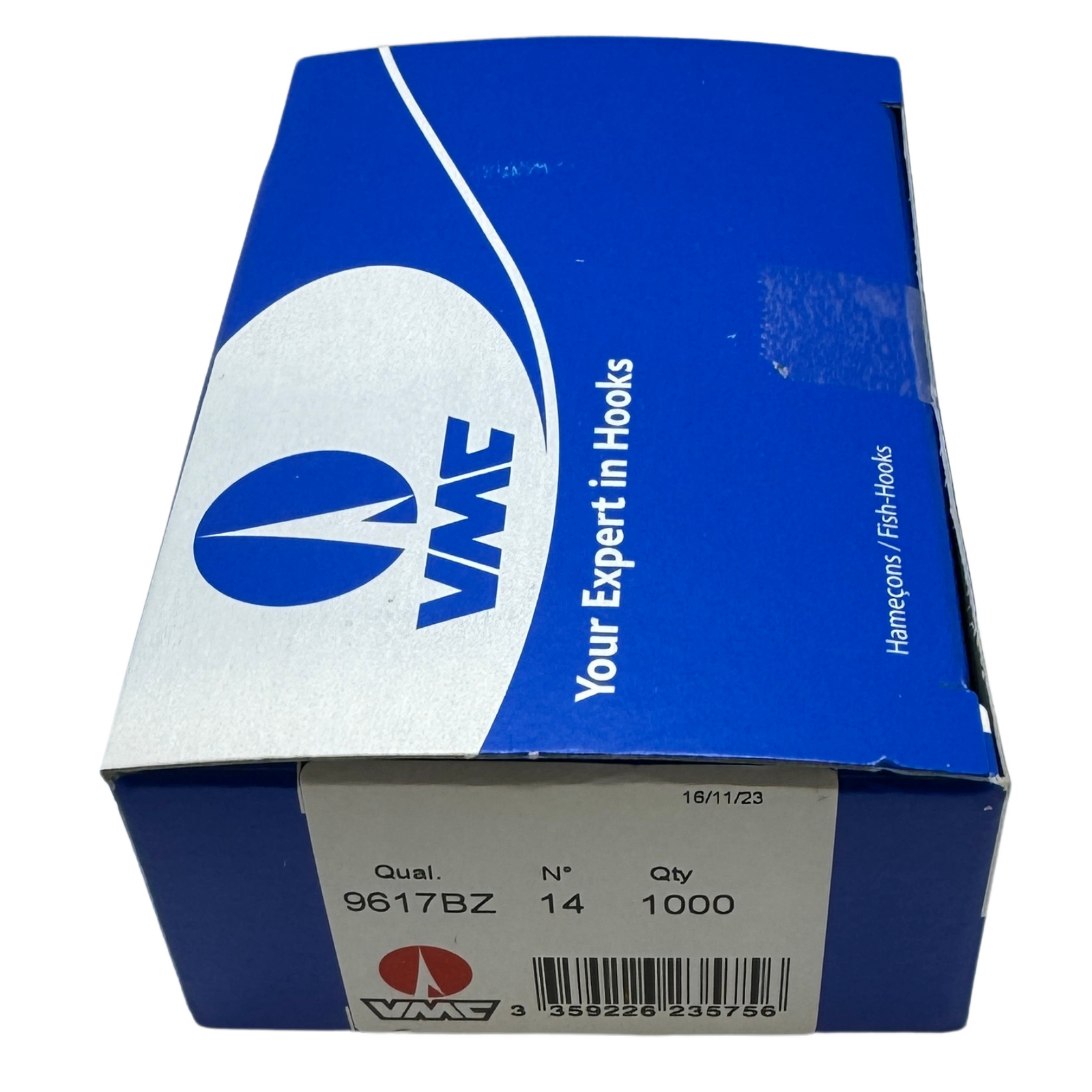 VMC 9617 BZ -kolmihaarakoukku 1000kpl