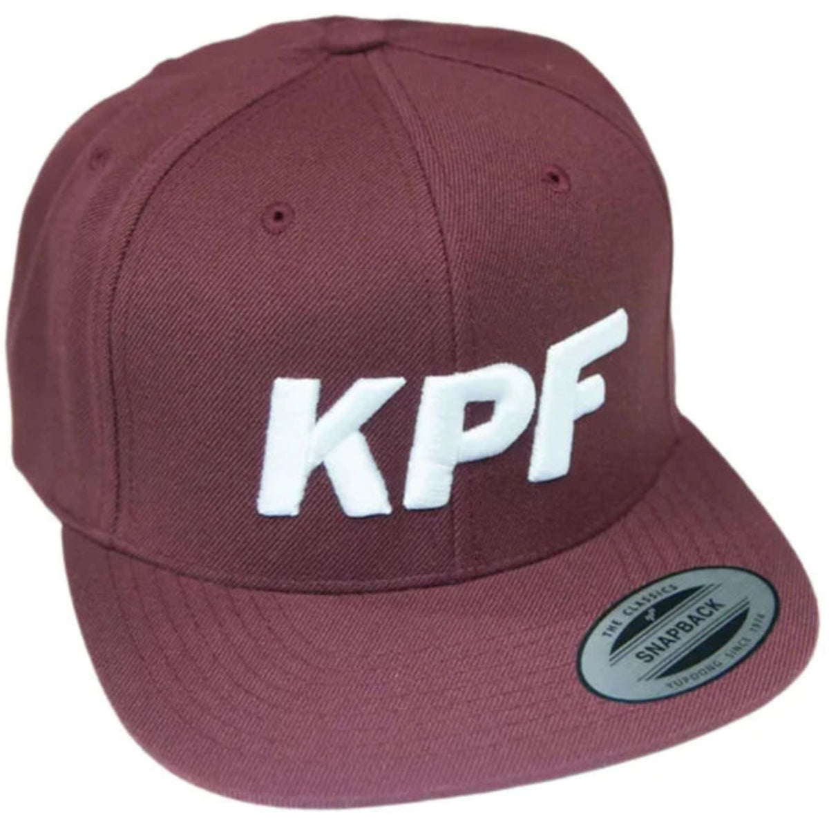 KPF Classic Snapback Lippis |  Maroon