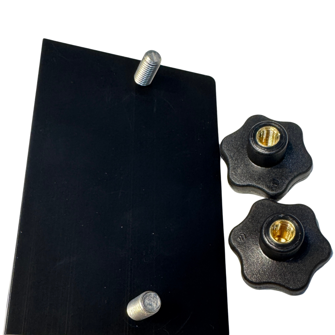 KPF Livetelineen Kulmapala Veneenkiskoon – Eloksoitu Alumiini, Musta