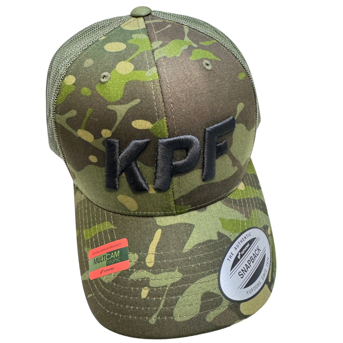 KPF Retro Trucker Snapback Lippis |  Multicam