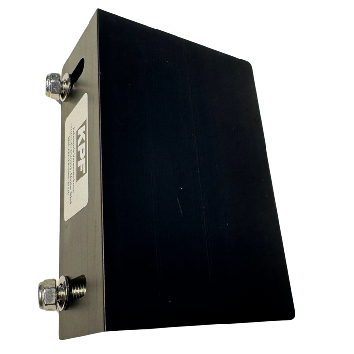 KPF Kulmapala Veneenkiskoon – Eloksoitu Alumiini, Musta | Sileä