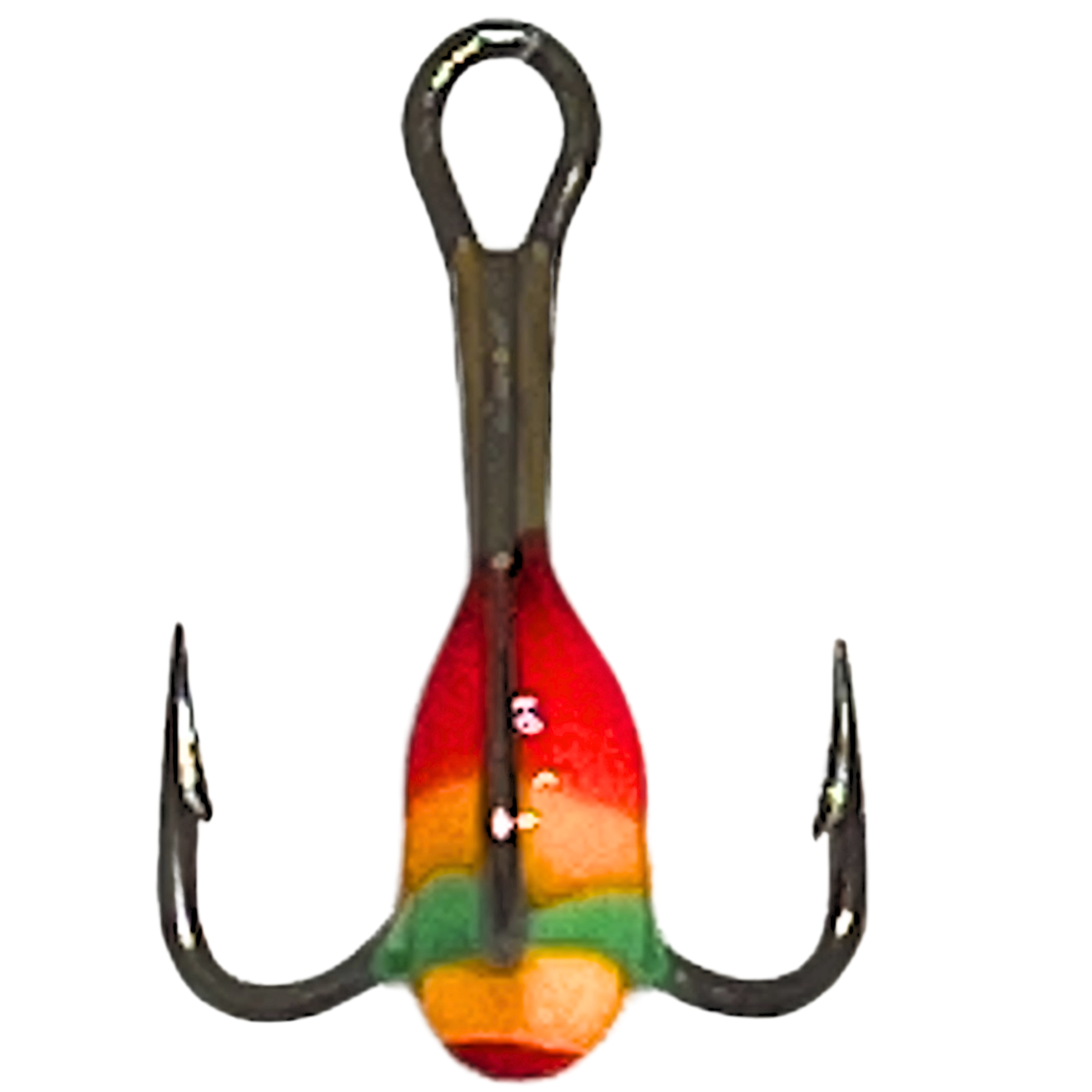 KPF Värikoukku #12 VMC 9617 2kpl | Puna-oranssi-vihreä/oranssi-punainen iskupiste