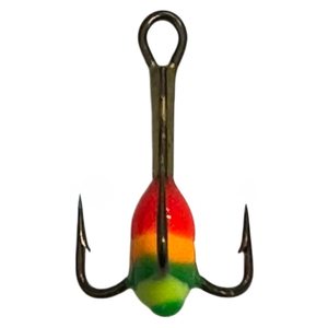 KPF Värikoukku #14 VMC 9617 2kpl | Puna-oranssi-vihreä/kelta-vihreä iskupiste