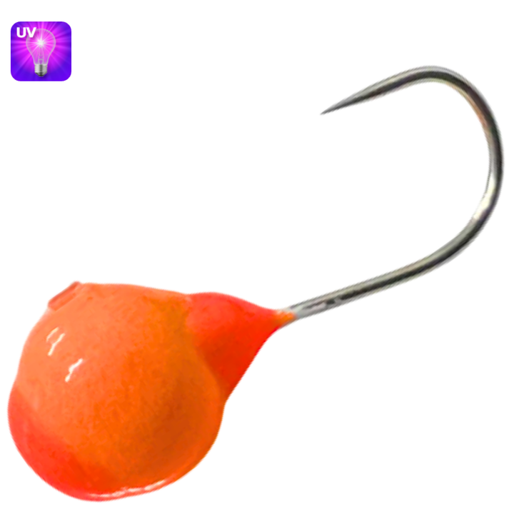 KPF Volfram Morri Pallo läpireiällä 6mm 2kpl | FLO