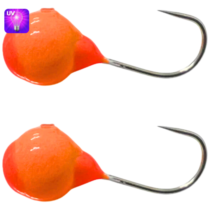 KPF Volfram Morri Pallo läpireiällä 6mm 2kpl | FLO