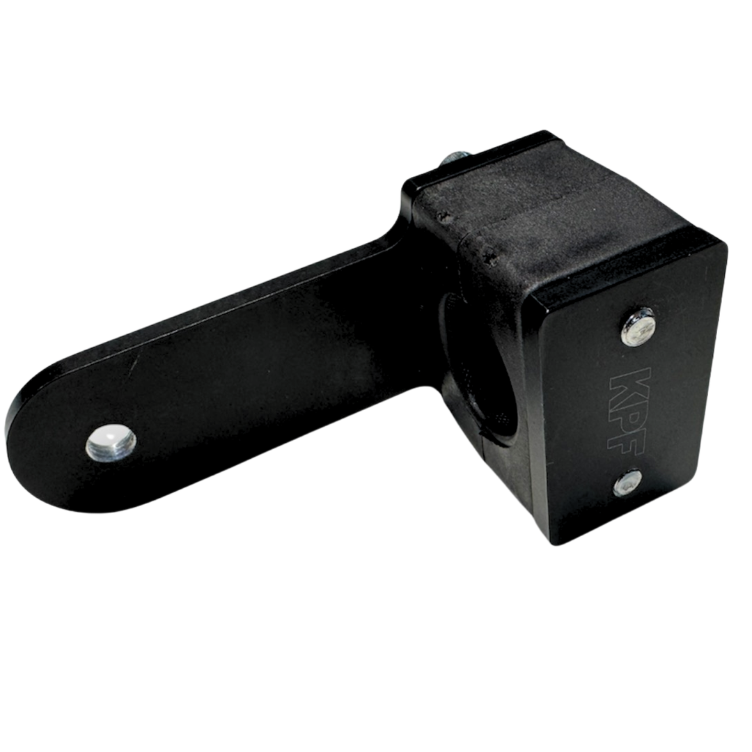 KPF Liveanturikiinnike 0° kulma – eloksoitu alumiini | 21,3 mm putkelle-1