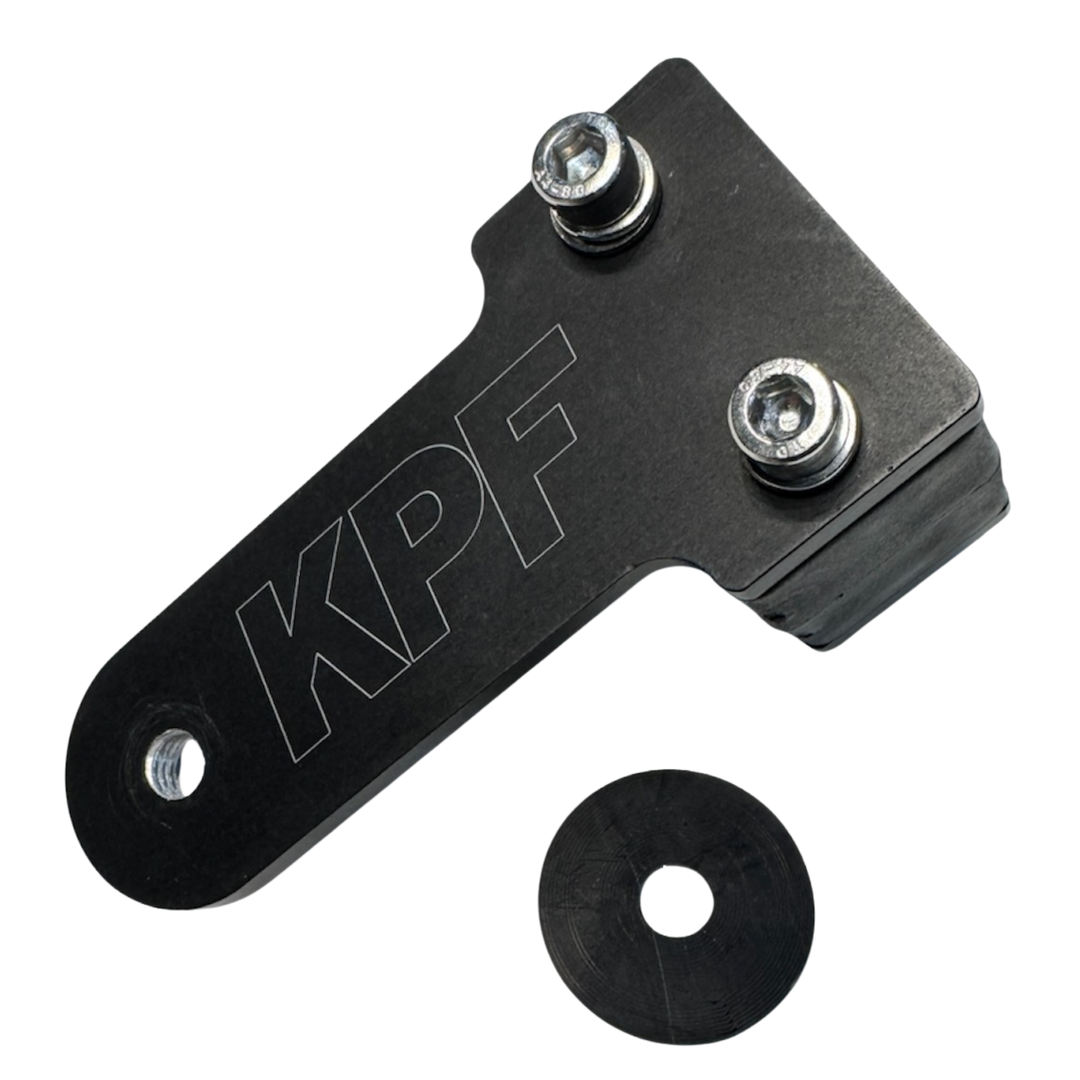 KPF Liveanturikiinnike 0° kulma – eloksoitu alumiini | 21,3 mm putkelle