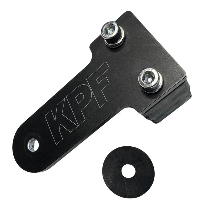 KPF Liveanturikiinnike 0° kulma – eloksoitu alumiini | 21,3 mm putkelle
