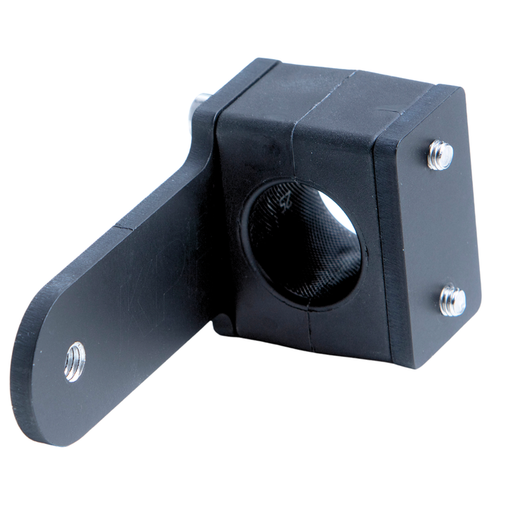 KPF Liveanturikiinnike 0° kulma – eloksoitu alumiini | 25 mm putkelle