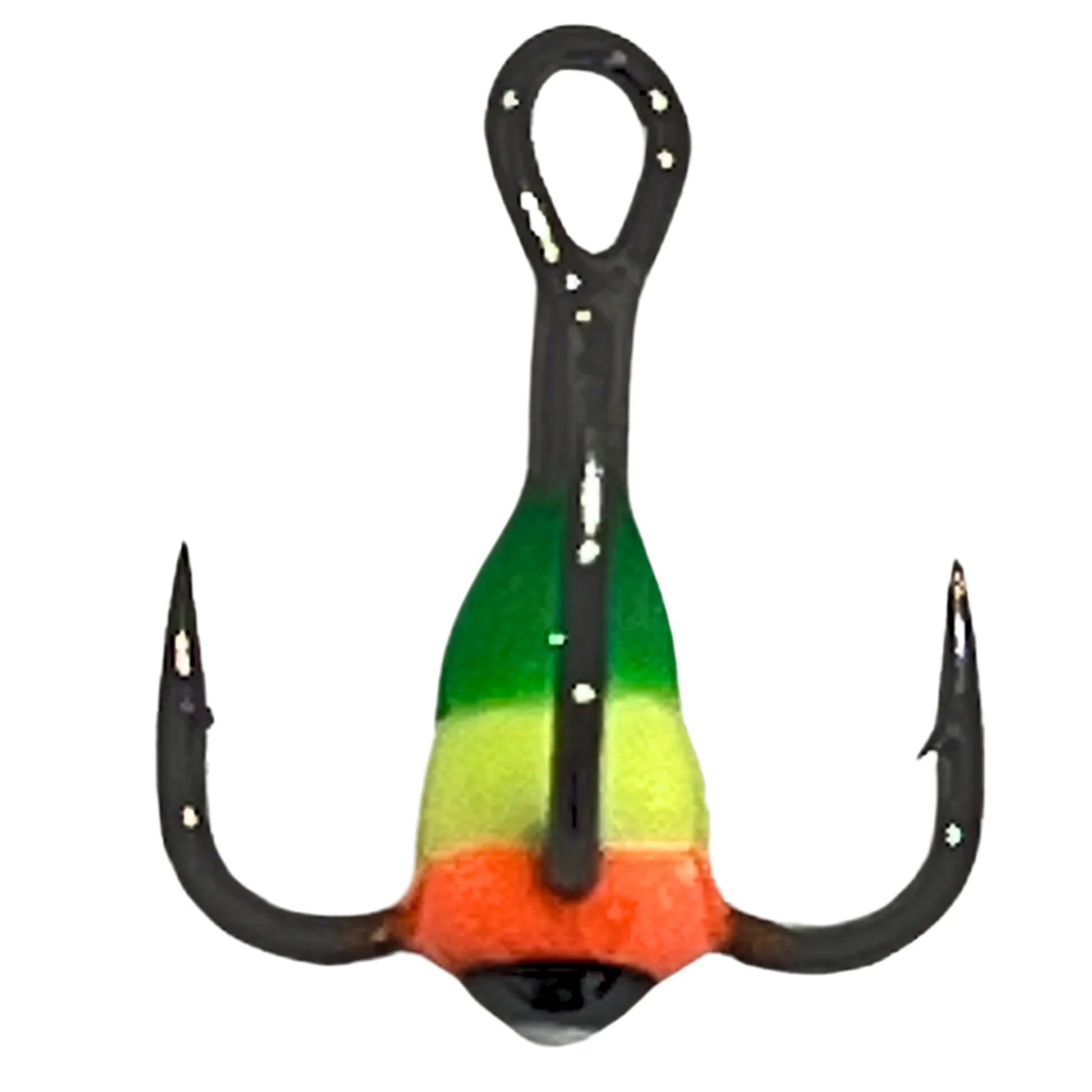 KPF Värikoukku #12 BKK 6062 2kpl | Vihreä-kelta-oranssi/musta-valkoinen iskupiste