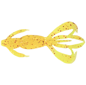 Keitech Crazy Flapper Jigi 2.4" 10kpl | Chart Red Gold