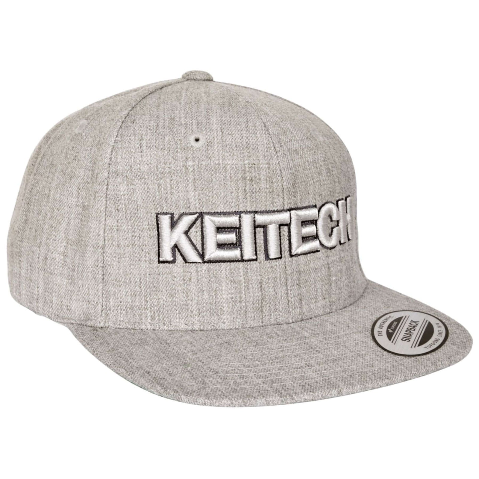 Keitech Snapback Lippis | Harmaa