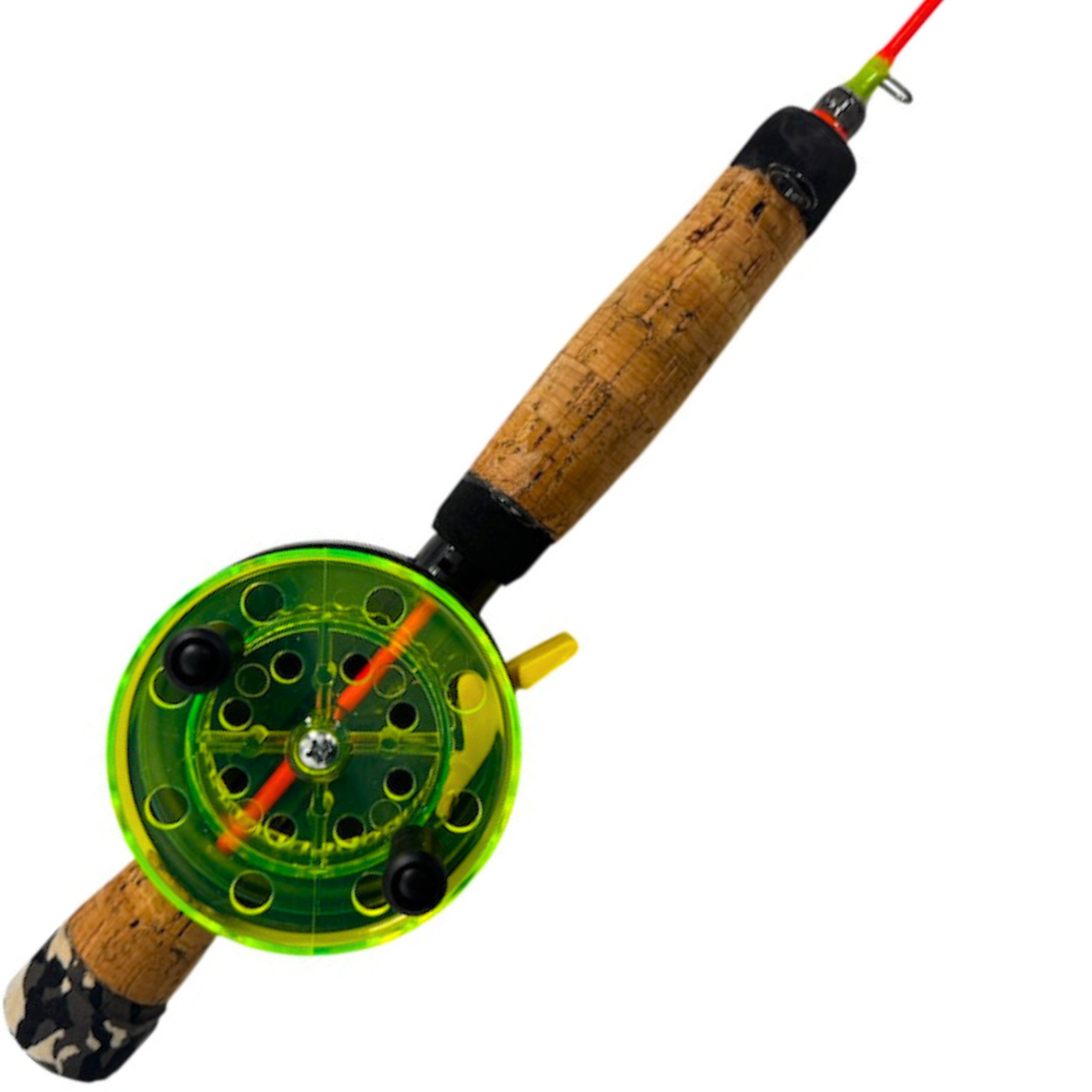 Kirpunvapa Käännetty Delfin 70mm 42cm Pilkkivapa vaakapuola | Notkea - FL. Oranssi